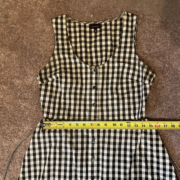 Gingham Print Dress - Picture 4 of 7